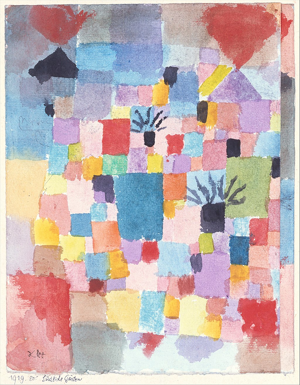 Southern Gardens (1919) Paul Klee